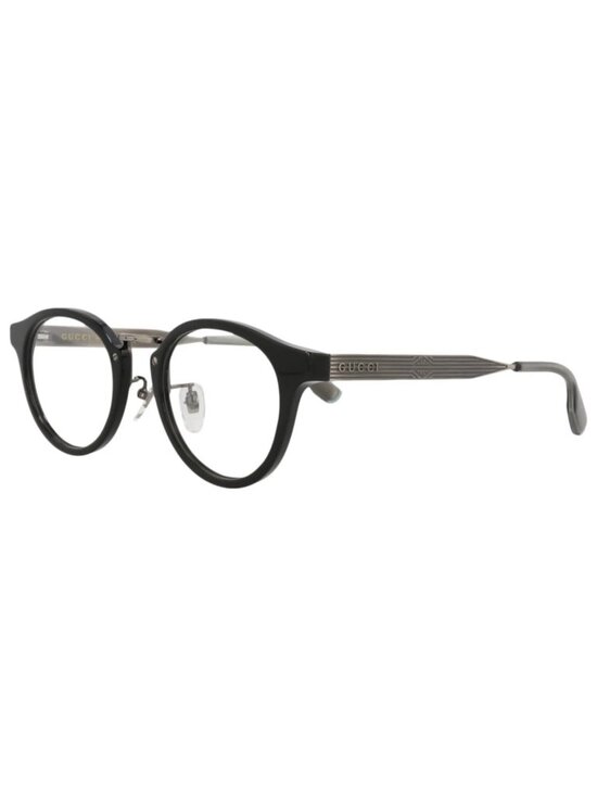 Gucci Accessories - New Gucci Women's Eyeglasses Round Oval Recycled Acetate Frame Unisex Black